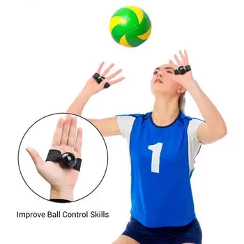 4шт Регулируемый тренировочный ремень для волейбола Тренировочный ремень для помощника по волейболу и регби Мягкий Профессиональный Корректор положения рук
