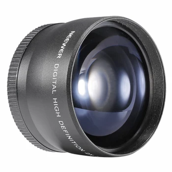 58 мм 2X телеобъективный телеконвертер для Canon Nikon Sony Pentax 18-55 мм