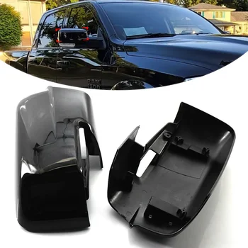 1 шт. глянцево-черные автомобильные крышки для зеркал заднего вида с нижним вырезом указателя поворота для Dodge Ram 1500 2013-2018