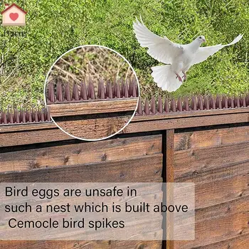 1 шт. практичные шипы для птиц, ограждающие забор, шипы для защиты от скалолазания на стене, оконные перила, садовая техника