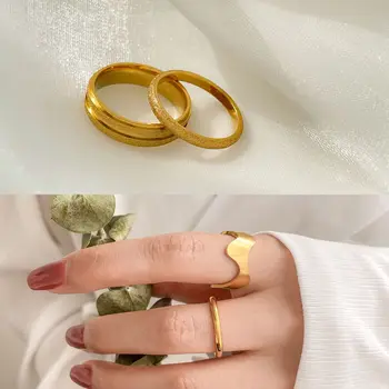 Минималистичный стиль, богемные геометрические кольца для женщин, Винтажное кольцо с костяшками пальцев неправильной формы, женская бижутерия для девочек, подарки