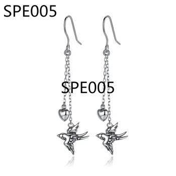 SPE1, двухслойная Цепочка в стиле панк, серьги-кольца, ушные украшения для женщин, вечерние