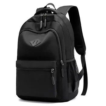 Однотонный рюкзак, модный мужской женский рюкзак, школьные сумки большой емкости для девочек-подростков, мужские сумки через плечо