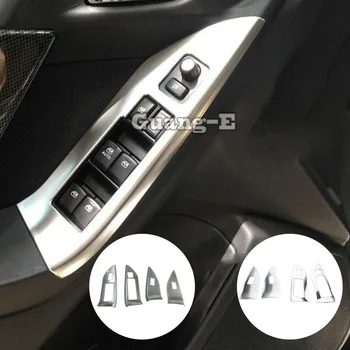 Внутренняя панель стекла двери автомобиля для Subaru Forester 2013 2014 2015 2016 2017 2018 Подлокотник Кнопка включения подъема Отделка Рамки