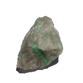 C1-6A 1 шт. натуральный изумрудный камень, образец минерального хрусталя, безделушки для украшения дома из шахты Малипо, провинция Юньнань, Китай