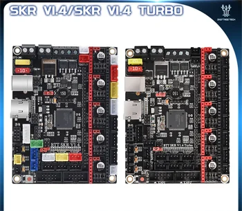 Nyxlab BIGTREETECH SKR V1.4 Turbo 32 Бит Материнская плата PITFT50 Сенсорный Экран TMC2209 TMC2208UART Драйвер Для 3D-принтера Voron V2.4
