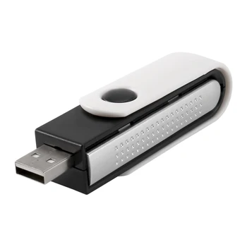 USB-ионный Кислородный бар, Освежитель воздуха, Очиститель воздуха, ионизатор для ноутбука, Черный + белый