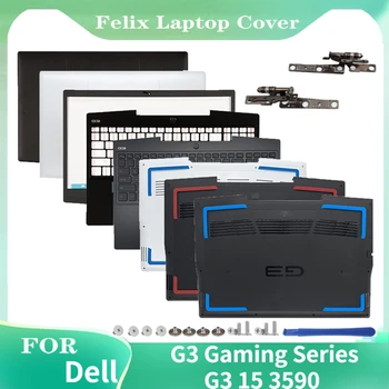 НОВИНКА для ноутбука Dell G3 Gaming Series G3 15 3590 ЖК-задняя крышка верхнего корпуса/Передняя панель/Петли/Подставка для рук/Нижний корпус 0747KP 07MD2F