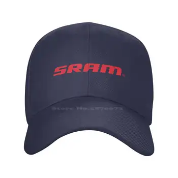 Модная качественная джинсовая кепка с логотипом SRAM, Вязаная шапка, Бейсболка