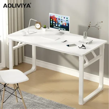 SH AOLIVIYA Складной Компьютерный стол, Домашний Простой стол для спальни, Письменный стол, Простой студенческий письменный стол, Маленькая квартира, Маникюрный столик