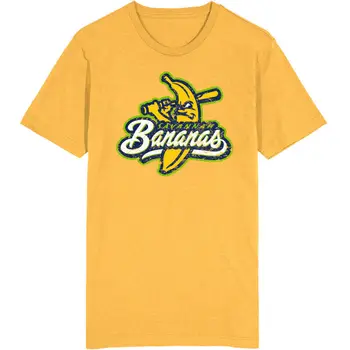 Футболка спортивной команды Savannah Bananas в стиле ретро в стиле Гранж
