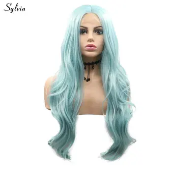 Синтетические U-образные парики Sylvia для женщин из термостойкого волокна, натуральные волосы, Бесклеевой парик
