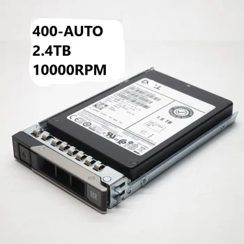 НОВЫЙ жесткий диск 400-AUTO 2,4 ТБ, 10000 об/мин, SAS 12 Гб/с с возможностью горячего подключения (512e), 2,5-дюймовый жесткий диск с лотком для De + ll сервера PowerEdge