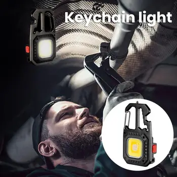 Полезный светодиодный фонарик, легкий карманный фонарик, водонепроницаемый аварийный фонарик 