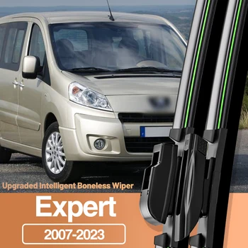 2 шт. для Peugeot Expert 2007-2023 Щетки стеклоочистителя переднего стекла, аксессуары для окон 2008 2010 2015 2016 2018 2021