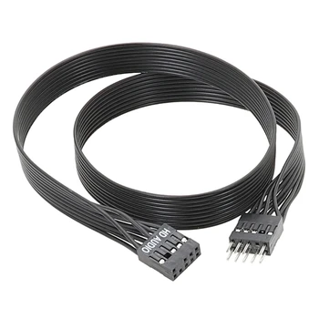 Прочный 9-Контактный Удлинительный кабель F3KE 24AWG 20см 30см 50см