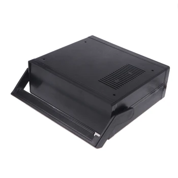 Водонепроницаемый пластиковый электронный корпус, проектная коробка, черный 200x175x70 мм T8WB