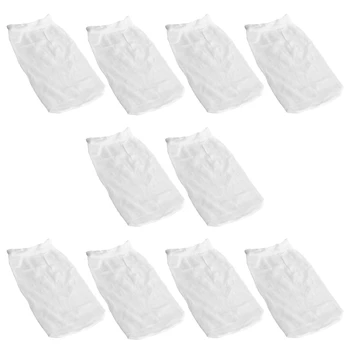 10 упаковок носков-скиммеров для бассейна, Фильтровальные мешки, Идеальный Носок / Сетка / Спасатель Для защиты Вашего наземного бассейна