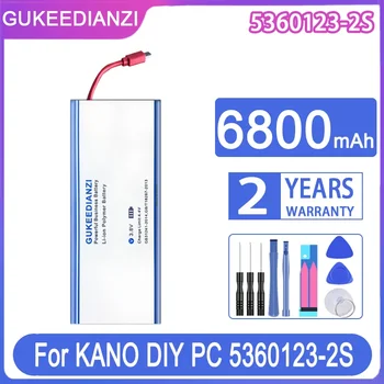 Сменный аккумулятор GUKEEDIANZI 53601232S 6800 мАч для KANO 5360123-2S DIY PC Digital bateria