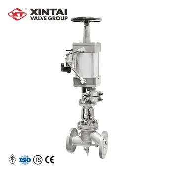 Производитель XINTAI PN16 DN50 Шаровой клапан с пневматическим приводом из нержавеющей стали