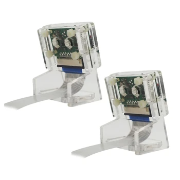 Акриловый держатель для мини-камеры 2X Ov5647, прозрачный кронштейн для веб-камеры для камеры Raspberry Pi 3.