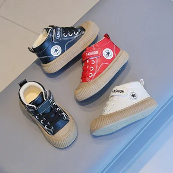 Новые зимние ботинки для маленьких девочек, брендовая нескользящая обувь для малышей, первые ходунки, хлопковая обувь из флиса, повседневные модные ботинки для младенцев