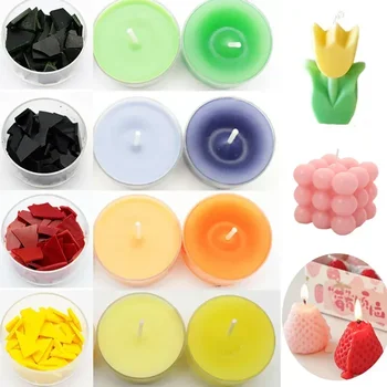 5g Candle Color DIY Dye Color Block 34 Цвета Нетоксичного Пигмента Из Соевого Свечного Воска, Используемого Для Изготовления Ароматических Свечей или Красителей для мыла