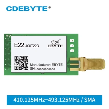 SX1268 433 МГц 22dBm LoRa беспроводной модуль UART уровень TTL E22-400T22D CDEBYTE 5 км беспроводной передатчик дальнего действия приемник