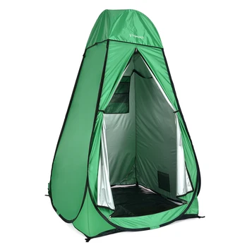 TOMSHOO Pop Up, душевая палатка для уединения, палатка для раздевалки со съемным дождевиком и полом для кемпинга, пеших прогулок, пляжного туалета, душа.