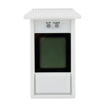 Цифровой дисплей термометра Макс Мин Измеритель температуры в теплице, саду, помещении, на улице, на стене, в помещении, большой четкий ЖК-дисплей