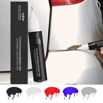 Для Tesla Модель 3/X/Y/S Ручки для удаления автомобильных царапин Ручка для ремонта автомобильной краски Черная Белая Красная Синяя ручка для фиксации краски Авто Царапина