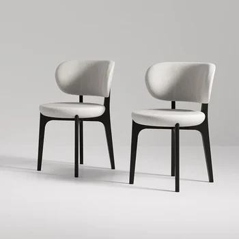 Обеденный стул из дерева и ткани Современные барные стулья для столовой Роскошный Дизайнерский стул Nordic Kitchen Silla Comedores Мебель для домашнего Салона