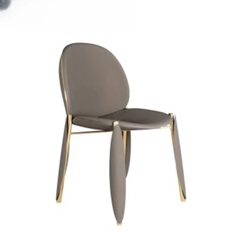 Итальянский современный минималистский творческий дом гостиная обеденный стул со спинкой онлайн знаменитость туалетный стул