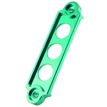 1 шт. автомобильный модифицированный кронштейн из алюминиевого сплава, пряжка для крепления гоночного галстука, держатель кронштейна (зеленый)