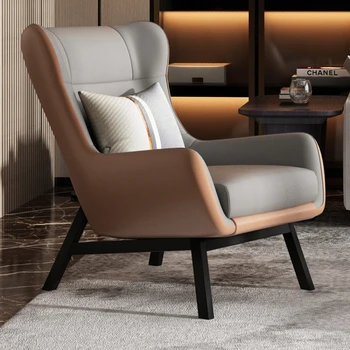 Туалетный столик Диван Офисные стулья для гостиной Nordic Arm Single Современные стулья для гостиной Обеденные шезлонги для отдыха Мебель для дома