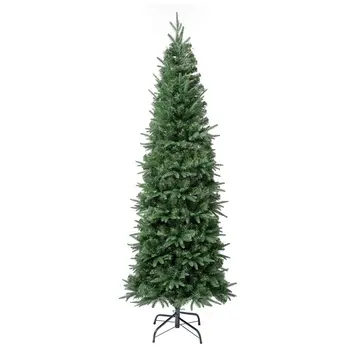 Елочная компания First Traditions Duxbury Тонкая Рождественская елка с откидными ветвями, 6 футов