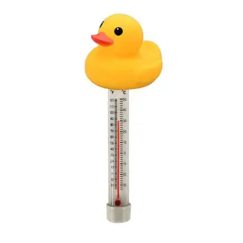 Утиный водяной термометр Плавающий термометр для бассейна Измеритель температуры, Ударопрочный термометр для ванны для бассейнов